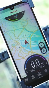 5.3K views · 450 reactions | 自転車を電動アシスト化・コネクテッド化するサービス「SmaChari（スマチャリ）」 スマホアプリが自転車の起動キーになりマップなど様々な情報を表示。 乗り手にあわせた自然なアシスト感が得られるAIモードも搭載 またHondaの持つ情報を元に急ブレーキの多い地点を通知する安心機能もありますよ。 | Honda 本田技研工業 | Facebook