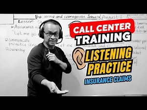 🎧 B2 English Listening Practice for Call Centers • Insurance Claims 🩺💬