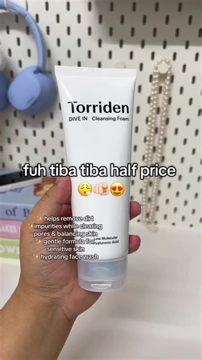 Torriden Cleansing Foam: Korean Cleanser Revealed
