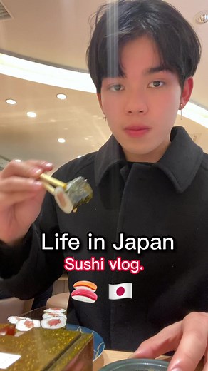 98K views · 4K reactions | Life in JAPAN!  Sushi vlog✨ #sushi #osaka #filipino #japanese #japanesefood #japan | Mikasan | Facebook