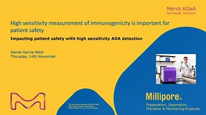 High Sensitivity Measurement of Immunogenicity is Important for Patient Safety