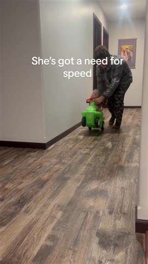 This girl loves to go fast! She could do this all night time! Don’t worry she is always safe ☺️ #dwarfism #CHH #toddlersoftiktok #car #vroomvroom