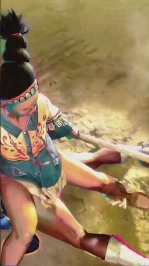Lily Sits On Chun-Li