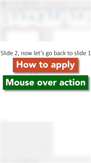 Aplicar acción de mouse over en PowerPoint