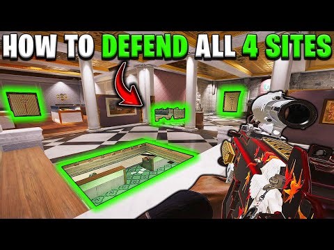LEARN EP = EZ ELO! How To Setup and Defend Emerald Plains All Sites - Rainbow Six Siege
