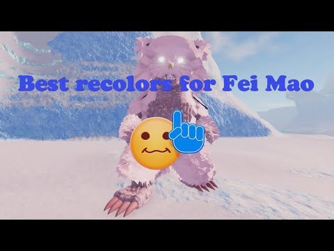 Best Fei Mao Recolors | Kaiju Universe Roblox