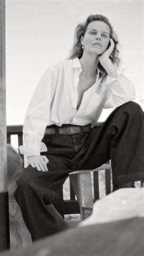 D'Management Group | Eva Herzigova ♥ Roy Roger’s Introducing Blue Jeans Eyes, the new Roy Rogers’ capsule collection, designed by @evaherzigova By @bruce_weber | Instagram