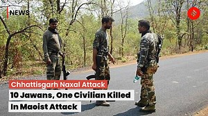 14 reactions | Chhattisgarh Naxal Attack: 10 security personnel and 1 civilian have reportedly been killed in an IED attack. The vehicle was carrying District Reserve Guard personnel near Aranpur in Dantewada district. On reports of an IED attack by naxals on security personnel, Chhattisgarh CM Bhupesh Baghel said "There is such information with us. It is very saddening. My condolences to the bereaved families. This fight is in its last stage. Naxals won't be spared." | Indian Express | Facebook