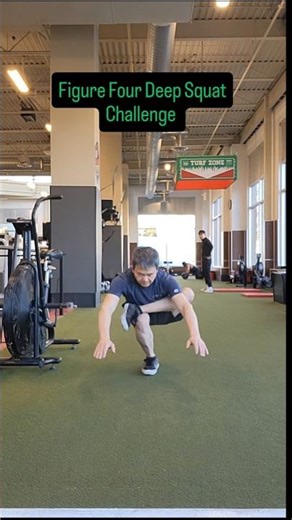Figure Four Deep Squats Challenge #calisthenics #pistolsquat #singlelegsquat #squat