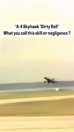 Travel with sanjib on Instagram: "A-4 Skyhawk doing a dirty roll — and almost kissing the ground! Skill or negligence? You decide. One past accident of Skyhawk : On July 29, 1967, aboard the aircraft carrier USS Forrestal, a tragic chain reaction began when a Zuni rocket accidentally launched from an F-4 Phantom, striking an A-4 Skyhawk loaded with fuel and bombs, piloted by then-Lt. Cmdr. John McCain. The rocket ruptured the Skyhawk’s fuel tank, and the spilled fuel ignited, causing a massive d