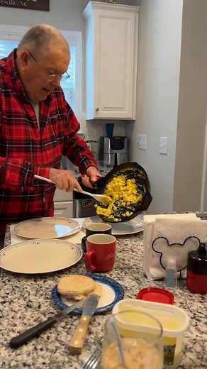 Bob makes eggs Finally they are ready alzheimer alzheimers dementia dementiaawareness caregiver | I'm Betty
