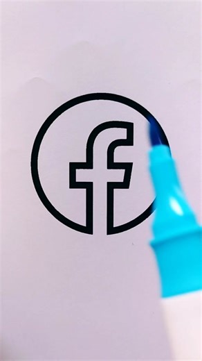 Creating a Facebook Logo with Simple Drawing Techniques