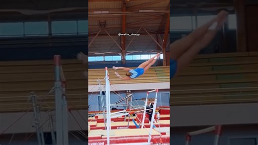 A rare Khorkina transition