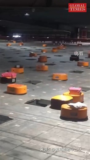 277K views · 540 reactions | 【Video】Busy but well-ordered! Witness the efficiency of these sorting robots in action, propelling China's #ExpressDelivery industry to the next level through cutting-edge #technology. #innovation | Global Times | Facebook