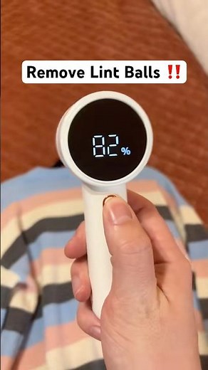 How To Remove Lint Balls Easily #lintremover