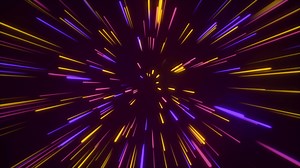 Download Colorful neon line zoom background for free