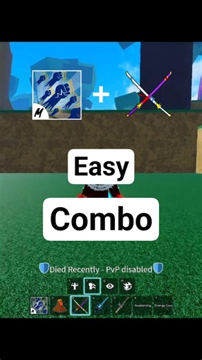 GodHuman And CDK Easy Combo | #bloxfruits #viral #combo #godhuman #CDK
