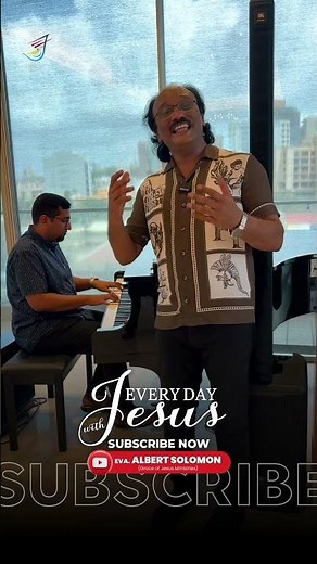 Every day with jesus is sweeter than the day before ✨ #albertsolomon #music