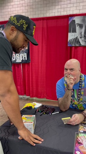 Met the 🐐 gohan @𝙺𝚈𝙻𝙴 𝙷𝙴𝙱𝙴𝚁𝚃 this past weekend @Kawaii Kon #gohan ##voiceactor#dbz #kawaii #anime #gout