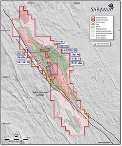 Sarama Resources Ltd.: Sarama Resources Geochemistry Program Underway at Cosmo Gold Project