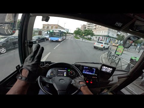 4K BUS POV : CONDUITE IMMERSIVE EN BUS !