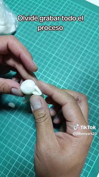 Vulpix Alola: Manualidades en Porcelana Fría