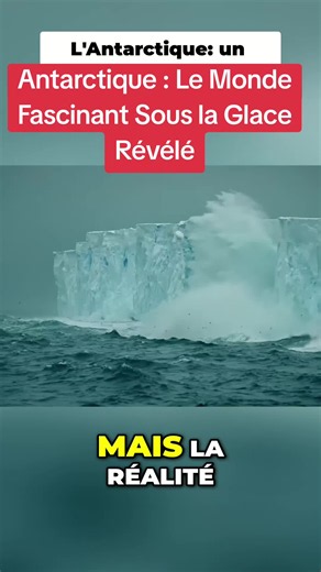 Au-delà du mur de glace de l'Antarctique se trouve un monde ancien et inexploré. Ce géant de glace, surnommé le Glacier de l'Apocalypse, pourrait changer le niveau des mers mondiales s'il s'effondrait. #Antarctique #Science #Nature #Exploration #Glacier