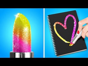 Back To School Crafts And Hacks 😃😍 Amazing Rainbow Crafts To Become Popular At School