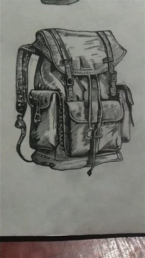 transition backpack 🎒😍#shorts #drawing #backpack #transition #bag