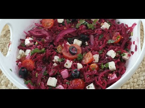 Betteraves Râpées!! Recette Facile et Savoureuse!