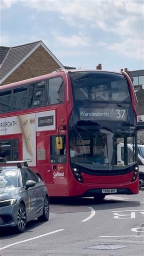 London Bus Route 37 To Wandsworth 🚎🇬🇧 || #londonbuses #wandsworth #peckham #putney