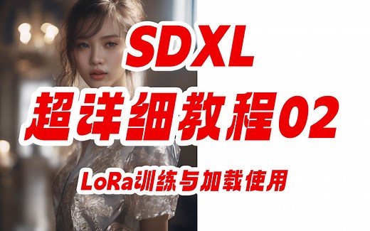 SDXL超详细教程02【LORA训练全流程及加载使用】