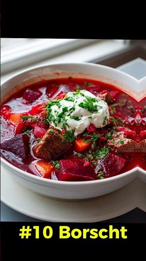 Top 10 Most Famous Russian Foods 🇷🇺 | Best Russian Dishes #shorts