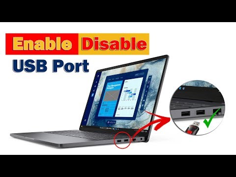 How to Enable/Disable USB port on Computer