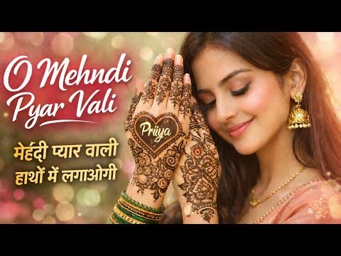 “O Mehndi Pyar Wali” 💕 | Heart Touching Love Song..“Mehndi Pyar Wali” ❤️ | Romantic Song