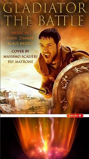 Gladiator Movie Soundtrack - The Battle (Cover by Massimo Scalieri & Pat Matrone)