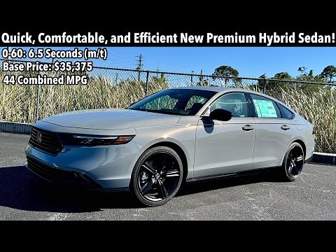 2025 Honda Accord Hybrid Sport-L: TEST DRIVE+FULL REVIEW