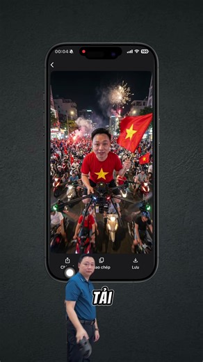 Celebrating the storm by drone #vietnamvodich #dibao #tugiaptyai