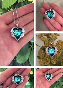 33K views · 538 reactions | ✨LOVE INSPIRED✨The Swarovski Angel Heart Pendant is the PERFECT gift for her!  She will thank you later, we guarantee it!  Get Yours Here —> https://www.madisonashleyusa.com/products/swarovski-x-madison-ashley-necklaces-limited-edition | Madison Ashley | Facebook