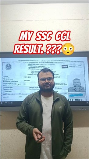 My Ssc Cgl result???🫢#Math#shorts #ssc #railway #state exams #school exams👍#time saver🕛#knowledge.