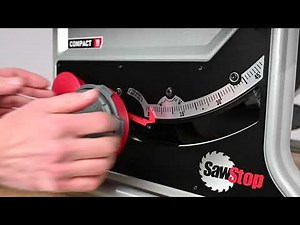 Compact Table Saw - Replacing the Motor/Gearbox Assembly