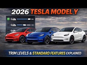2026 Tesla Model Y Trim Levels and Standard Features Explained