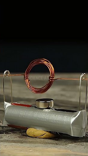 DIY Mini Electric Motor with Household Items | Easy STEM Project