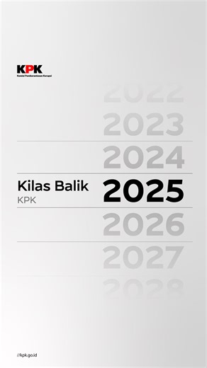 Komisi Pemberantasan Korupsi on Instagram: "Tahun 2025 menjadi momentum penguatan bagi KPK. Berbagai program pendidikan, pencegahan, dan penindakan telah dilaksanakan demi membangun Indonesia yang lebih bersih dari rasuah. Kerja sama dan kolaborasi baik dengan Kementerian, Lembaga, Pemerintah Daerah, maupun instansi mancanegara dilakukan untuk terus memperkuat sinergi dan perjuangan memberantas korupsi. Perjuangan tidak berhenti sampai di sini dan tidak akan pernah berhenti, demi terciptanya Ind
