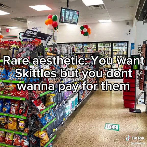 Craving Skittles Without Paying: Aesthetic Fun