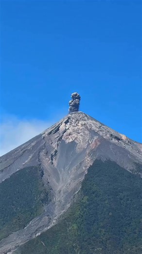 Increible explosion del volcán de fuego 🌋🇬🇹 | Volcanes de México y de otros lados