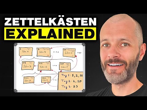 Zettelkasten: The Revolutionary Note-Taking Method That x10 Your Creativity