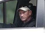 Retired actor Gene Hackman, 93, enjoys a bite to eat in his car in New Mexico
