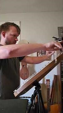 Continuous Bowing on the Bowed Psaltery, a demonstration #bowedpsaltery #musicalinstrument