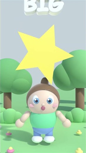 Big and Small for Toddlers! 🔴 Learn Opposites the Easy Way
